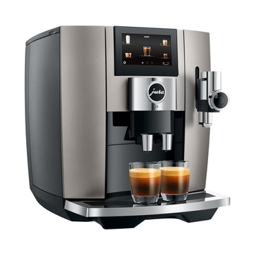 Jura J8 Midnight Silver dully automatic bean to cup coffee machine, 15555